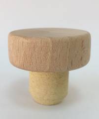 005 tapon corona madera pino 40x15