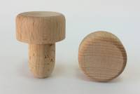 011 tapon corona madera pino 25,50 x 12 mm