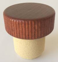 corona madera estrias grande